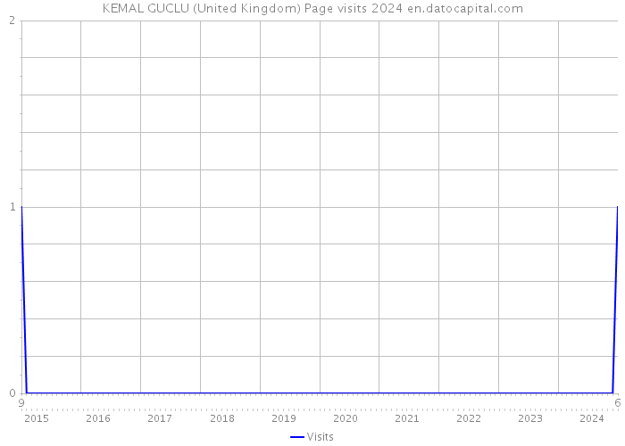 KEMAL GUCLU (United Kingdom) Page visits 2024 