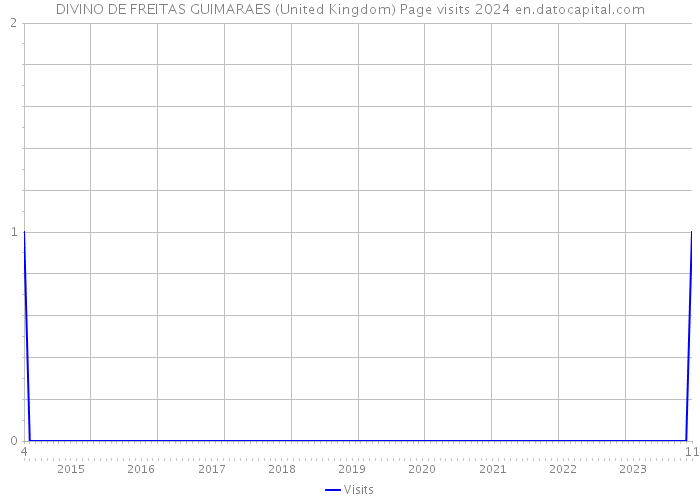 DIVINO DE FREITAS GUIMARAES (United Kingdom) Page visits 2024 