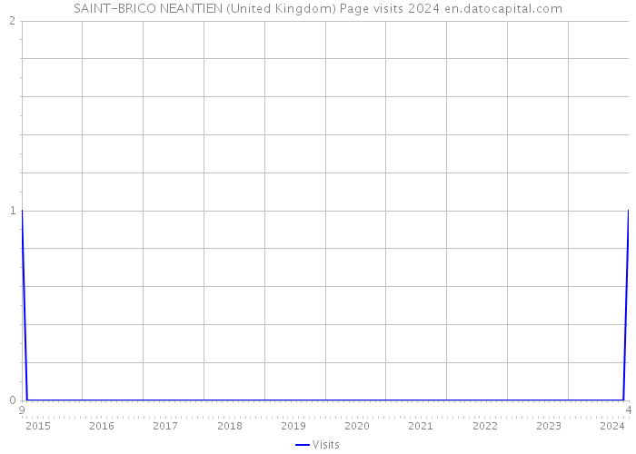SAINT-BRICO NEANTIEN (United Kingdom) Page visits 2024 