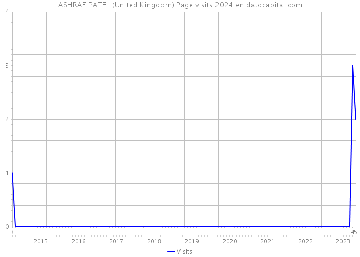 ASHRAF PATEL (United Kingdom) Page visits 2024 