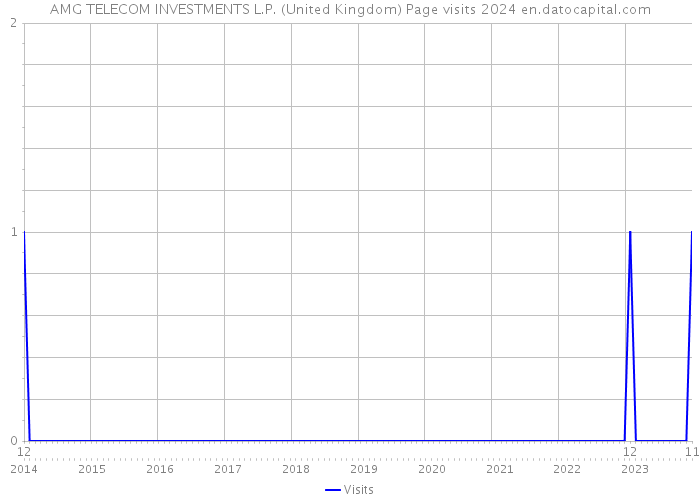 AMG TELECOM INVESTMENTS L.P. (United Kingdom) Page visits 2024 