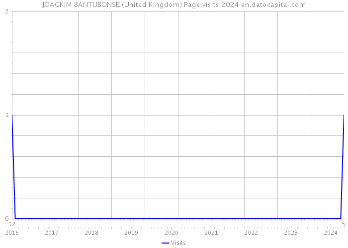JOACKIM BANTUBONSE (United Kingdom) Page visits 2024 