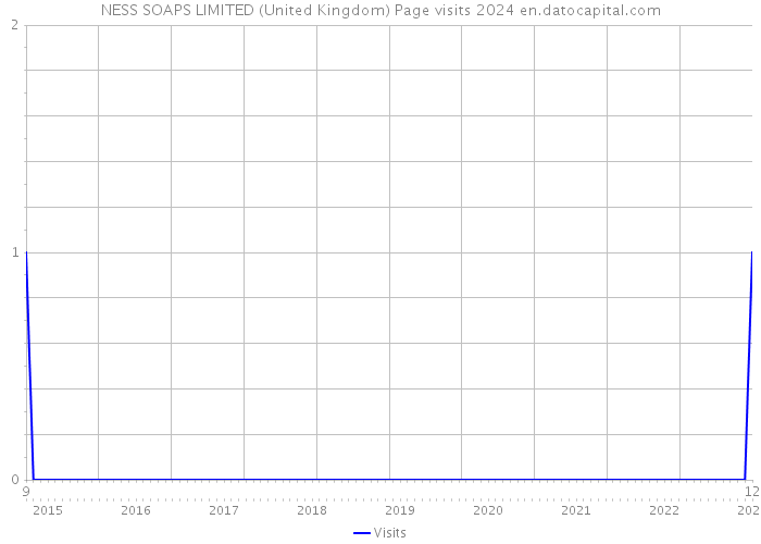 NESS SOAPS LIMITED (United Kingdom) Page visits 2024 