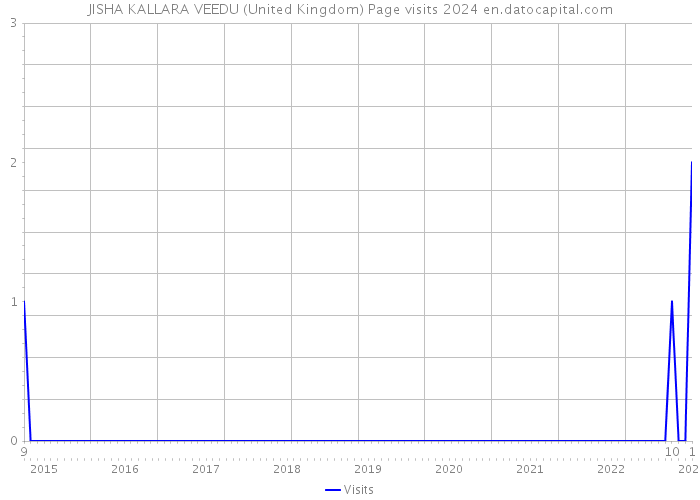 JISHA KALLARA VEEDU (United Kingdom) Page visits 2024 