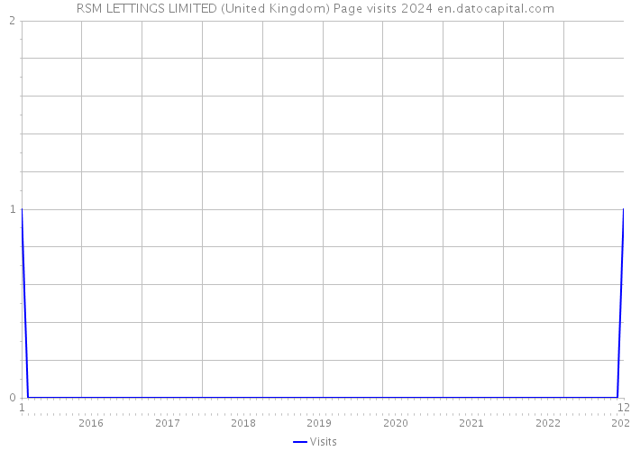 RSM LETTINGS LIMITED (United Kingdom) Page visits 2024 