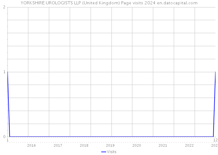 YORKSHIRE UROLOGISTS LLP (United Kingdom) Page visits 2024 
