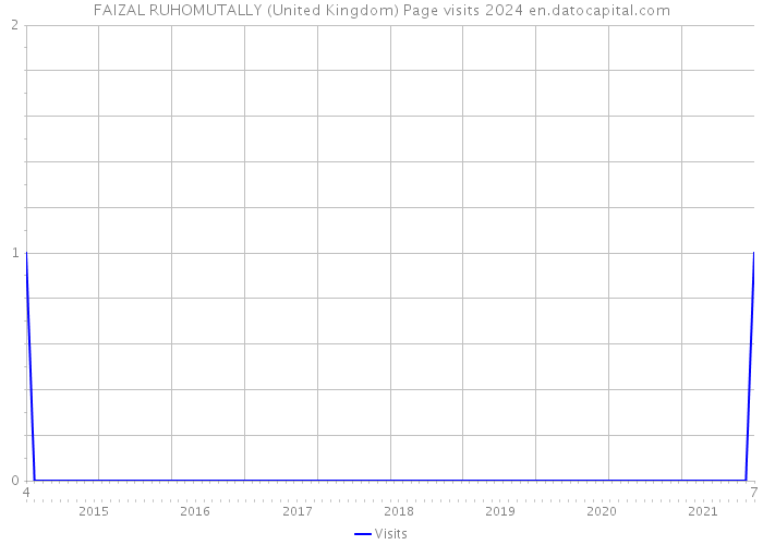 FAIZAL RUHOMUTALLY (United Kingdom) Page visits 2024 