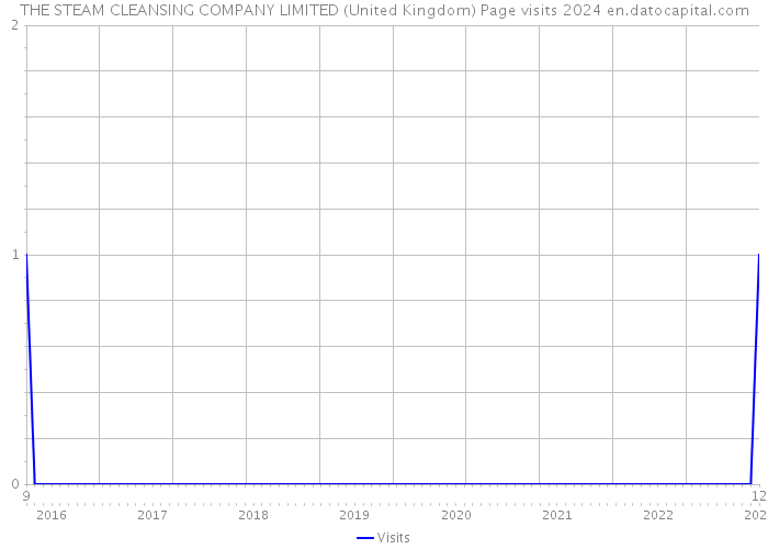THE STEAM CLEANSING COMPANY LIMITED (United Kingdom) Page visits 2024 