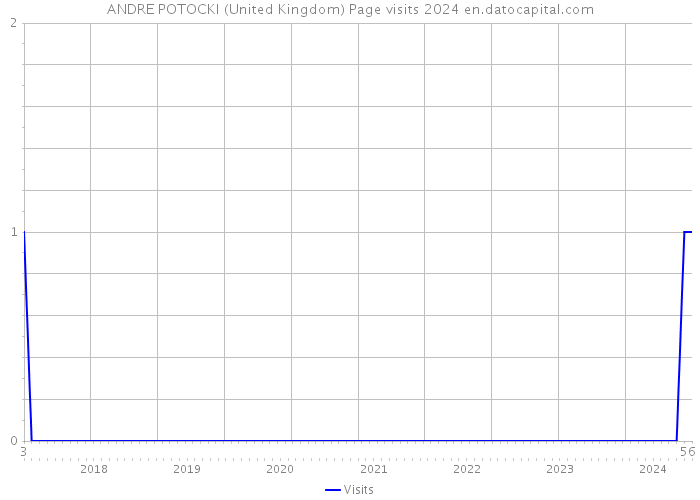 ANDRE POTOCKI (United Kingdom) Page visits 2024 