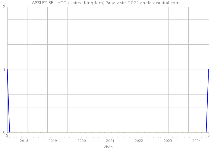 WESLEY BELLATO (United Kingdom) Page visits 2024 