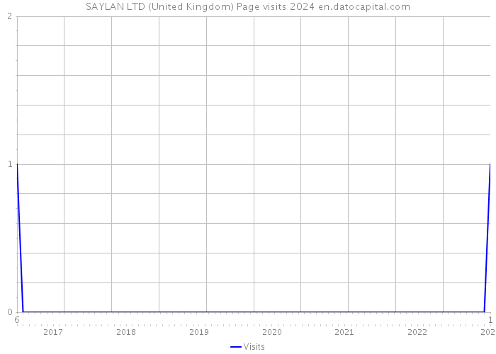 SAYLAN LTD (United Kingdom) Page visits 2024 
