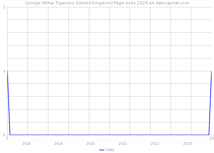 George-Mihai Tiganasu (United Kingdom) Page visits 2024 
