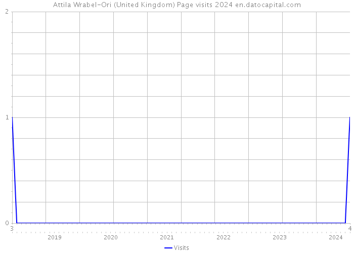 Attila Wrabel-Ori (United Kingdom) Page visits 2024 