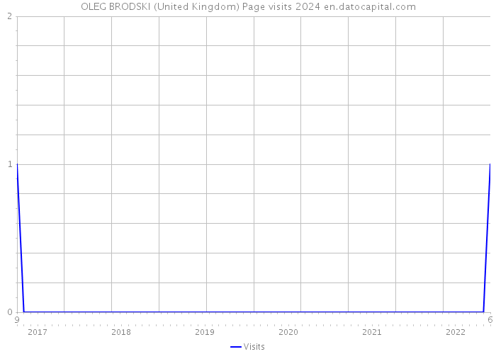OLEG BRODSKI (United Kingdom) Page visits 2024 