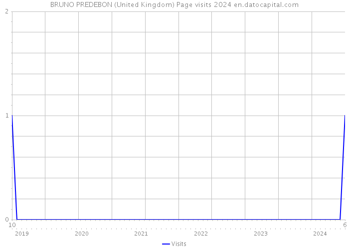 BRUNO PREDEBON (United Kingdom) Page visits 2024 