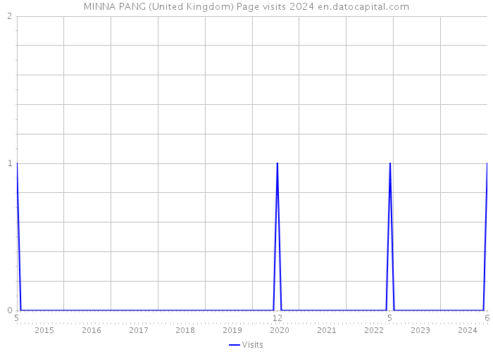 MINNA PANG (United Kingdom) Page visits 2024 