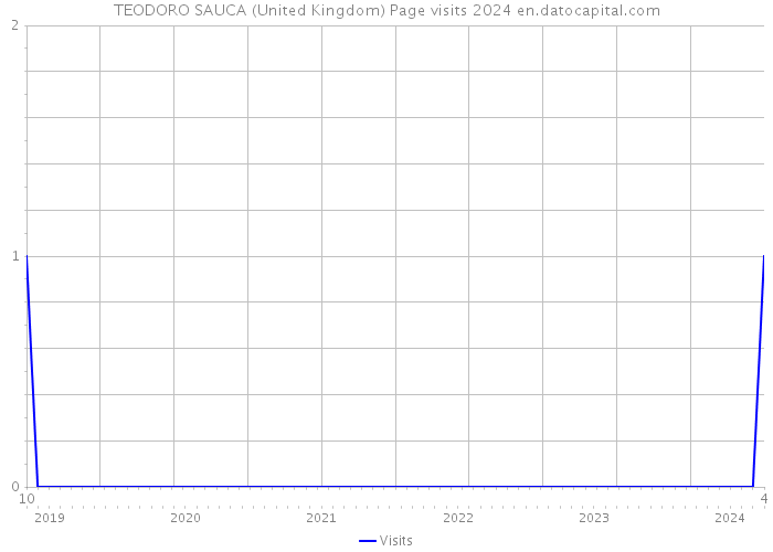 TEODORO SAUCA (United Kingdom) Page visits 2024 