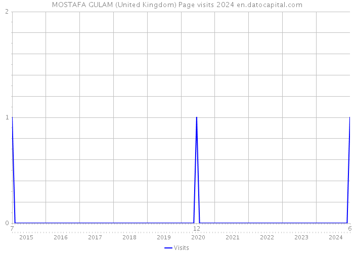 MOSTAFA GULAM (United Kingdom) Page visits 2024 