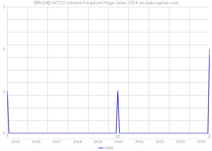 SERGHEI IATCO (United Kingdom) Page visits 2024 