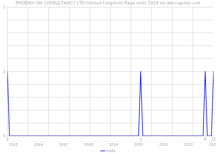 PHOENIX GM CONSULTANCY LTD (United Kingdom) Page visits 2024 