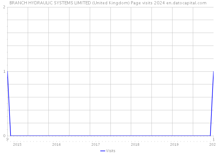 BRANCH HYDRAULIC SYSTEMS LIMITED (United Kingdom) Page visits 2024 