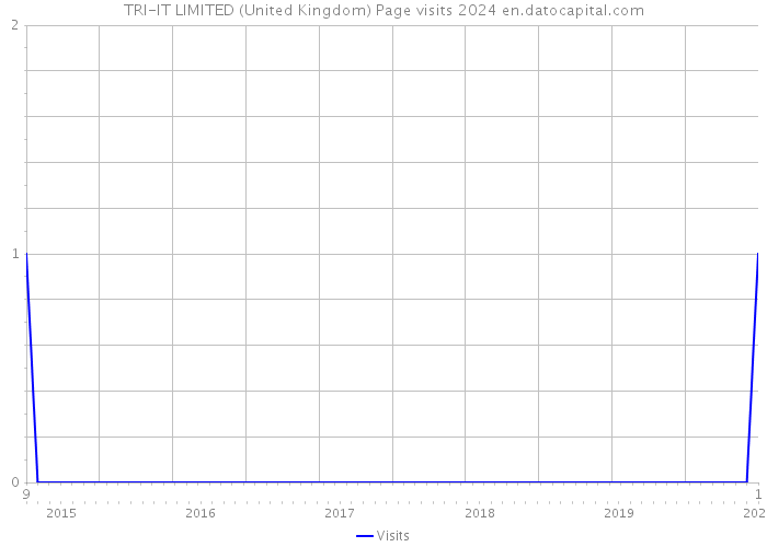 TRI-IT LIMITED (United Kingdom) Page visits 2024 