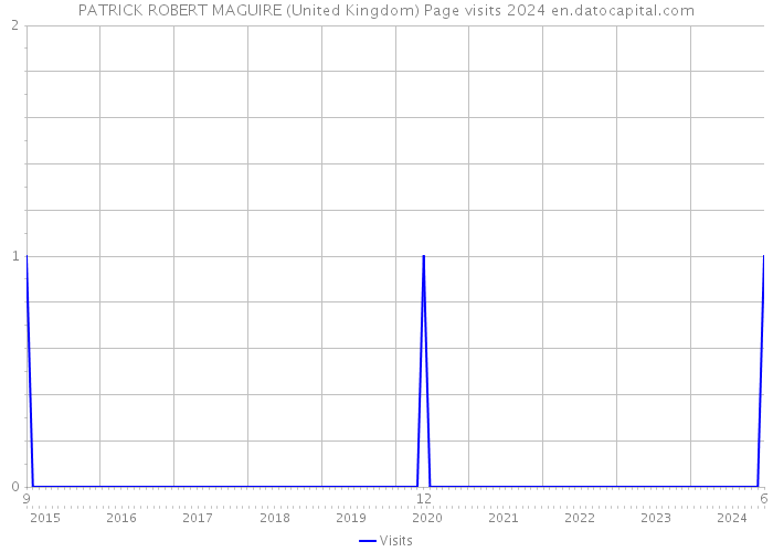 PATRICK ROBERT MAGUIRE (United Kingdom) Page visits 2024 