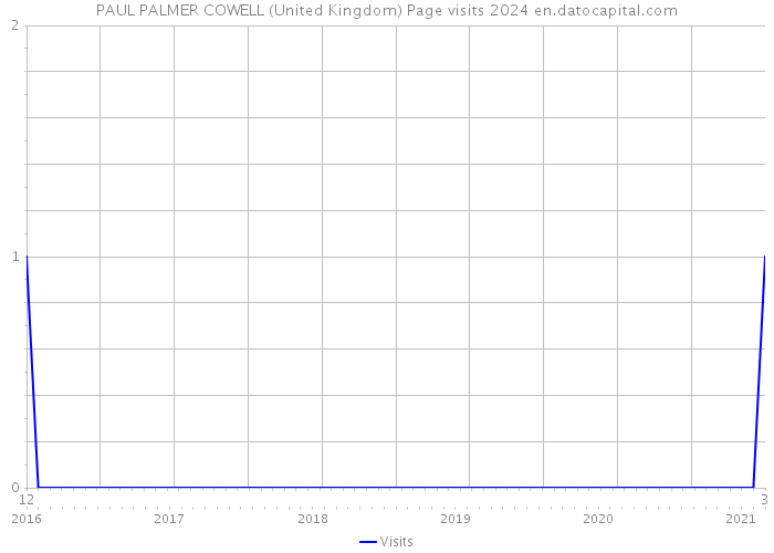 PAUL PALMER COWELL (United Kingdom) Page visits 2024 