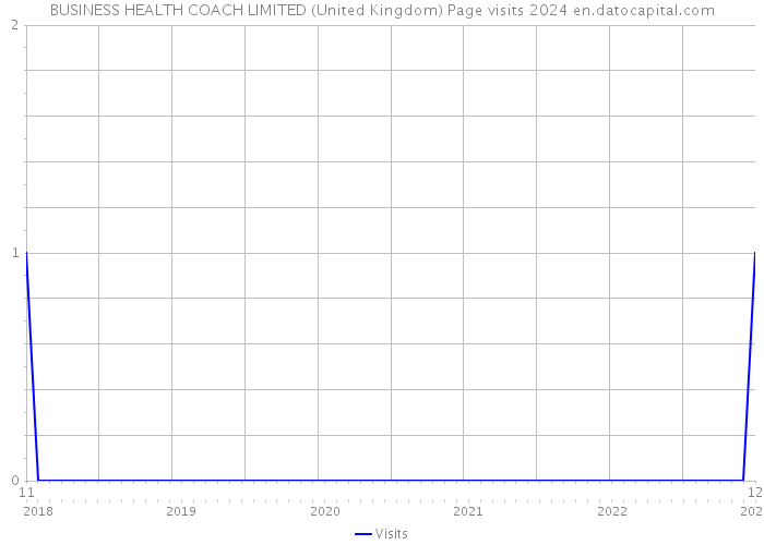 BUSINESS HEALTH COACH LIMITED (United Kingdom) Page visits 2024 