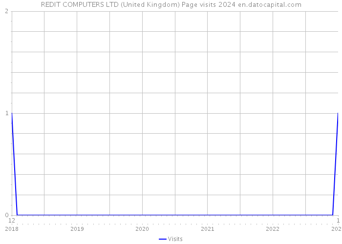 REDIT COMPUTERS LTD (United Kingdom) Page visits 2024 