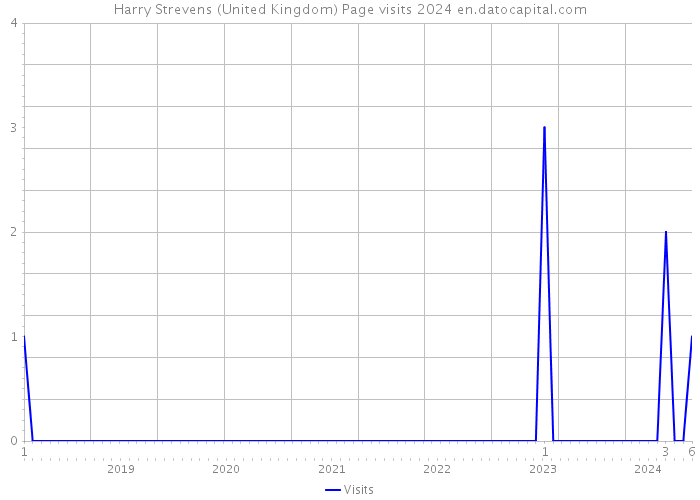 Harry Strevens (United Kingdom) Page visits 2024 
