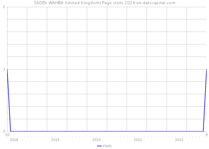 SADEK WAHBA (United Kingdom) Page visits 2024 