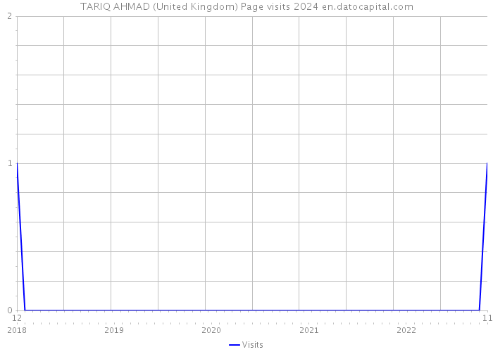 TARIQ AHMAD (United Kingdom) Page visits 2024 