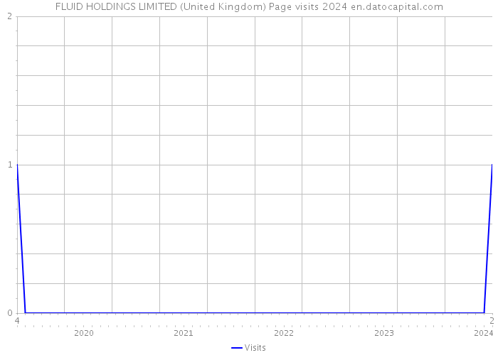 FLUID HOLDINGS LIMITED (United Kingdom) Page visits 2024 