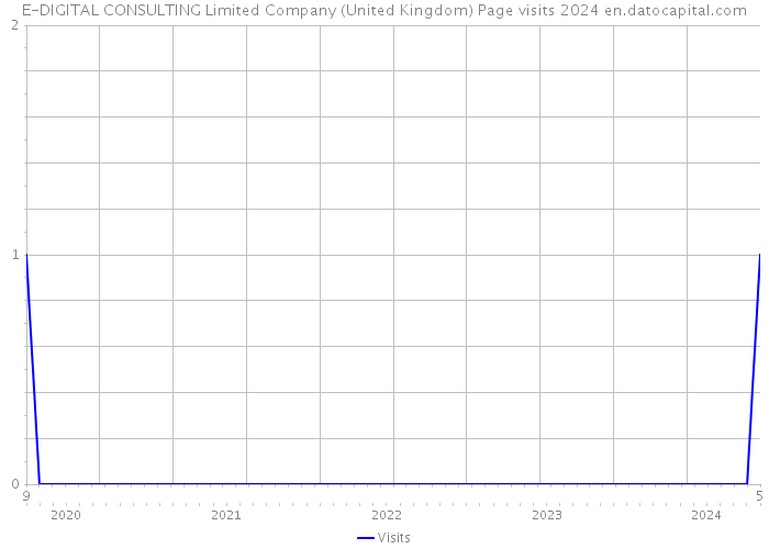 E-DIGITAL CONSULTING Limited Company (United Kingdom) Page visits 2024 