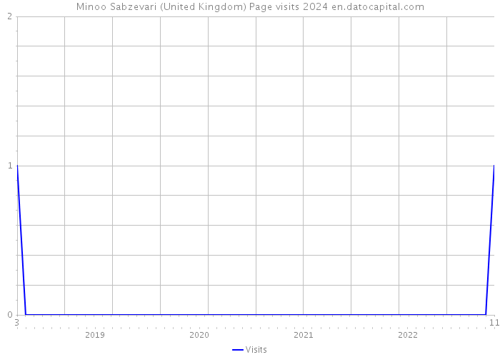 Minoo Sabzevari (United Kingdom) Page visits 2024 