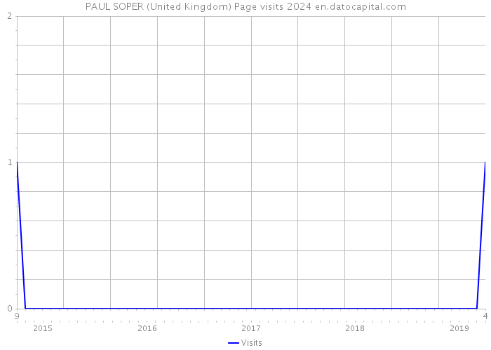 PAUL SOPER (United Kingdom) Page visits 2024 
