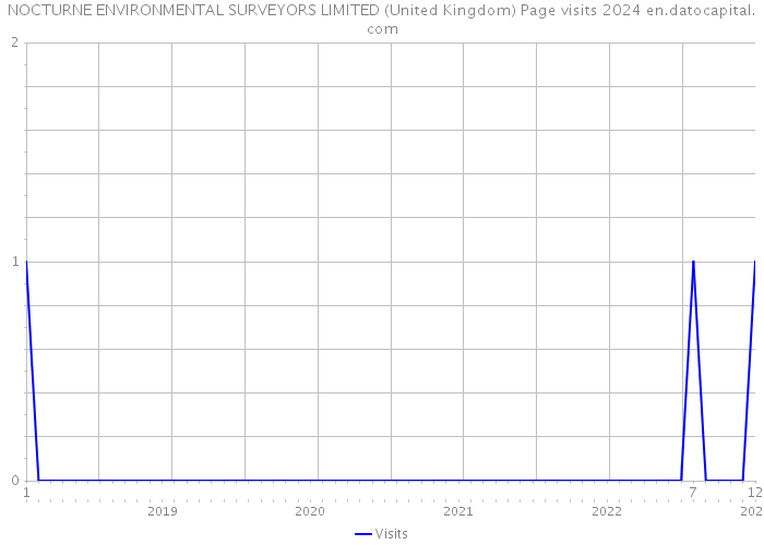 NOCTURNE ENVIRONMENTAL SURVEYORS LIMITED (United Kingdom) Page visits 2024 