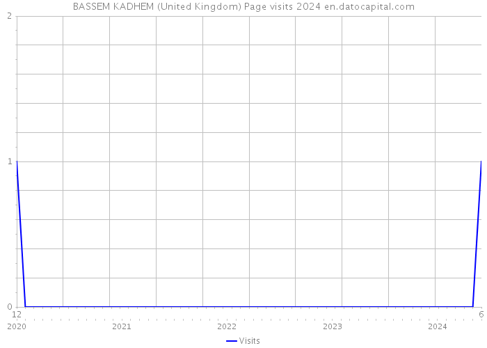 BASSEM KADHEM (United Kingdom) Page visits 2024 