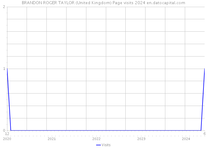 BRANDON ROGER TAYLOR (United Kingdom) Page visits 2024 