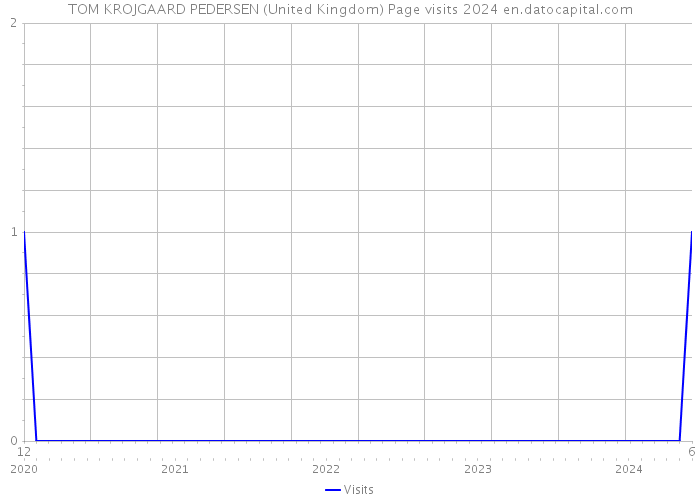 TOM KROJGAARD PEDERSEN (United Kingdom) Page visits 2024 