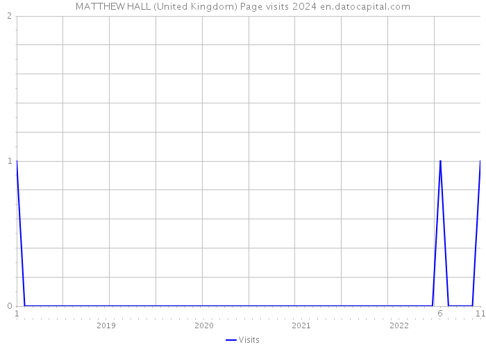 MATTHEW HALL (United Kingdom) Page visits 2024 