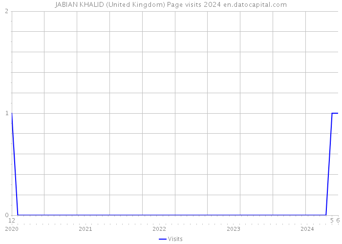 JABIAN KHALID (United Kingdom) Page visits 2024 