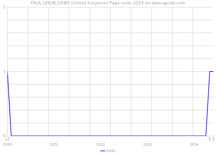 PAUL LESLIE JONES (United Kingdom) Page visits 2024 