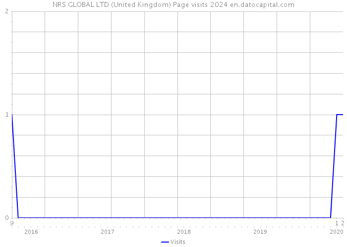 NRS GLOBAL LTD (United Kingdom) Page visits 2024 