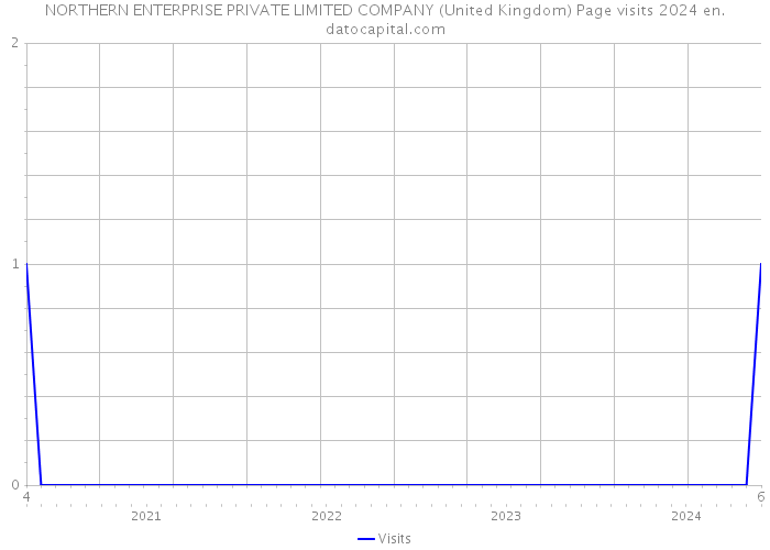 NORTHERN ENTERPRISE PRIVATE LIMITED COMPANY (United Kingdom) Page visits 2024 