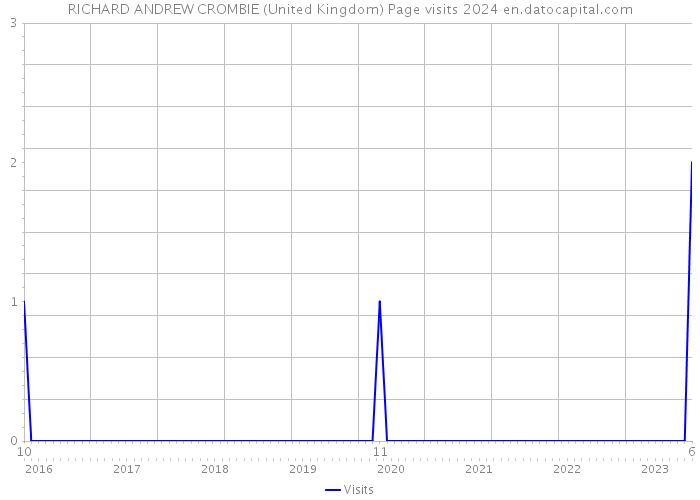 RICHARD ANDREW CROMBIE (United Kingdom) Page visits 2024 