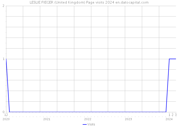 LESLIE FIEGER (United Kingdom) Page visits 2024 