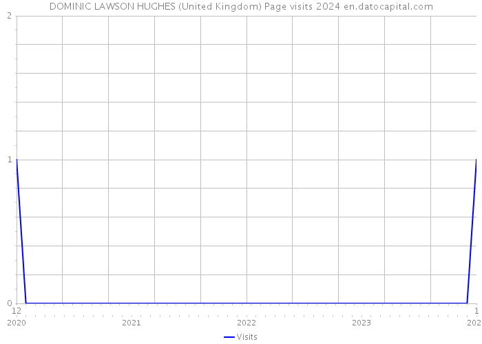 DOMINIC LAWSON HUGHES (United Kingdom) Page visits 2024 