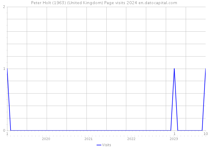 Peter Holt (1963) (United Kingdom) Page visits 2024 